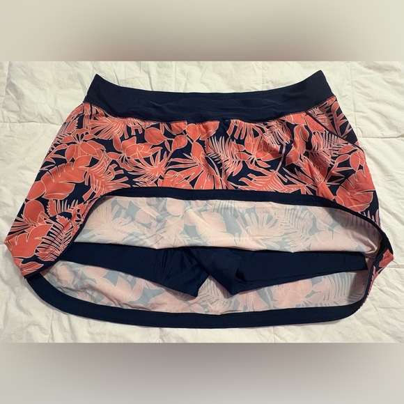 Lands’ End Quick Dry Elastic Waist Active Board Skort Swim Skirt 24W - Picture 4 of 5